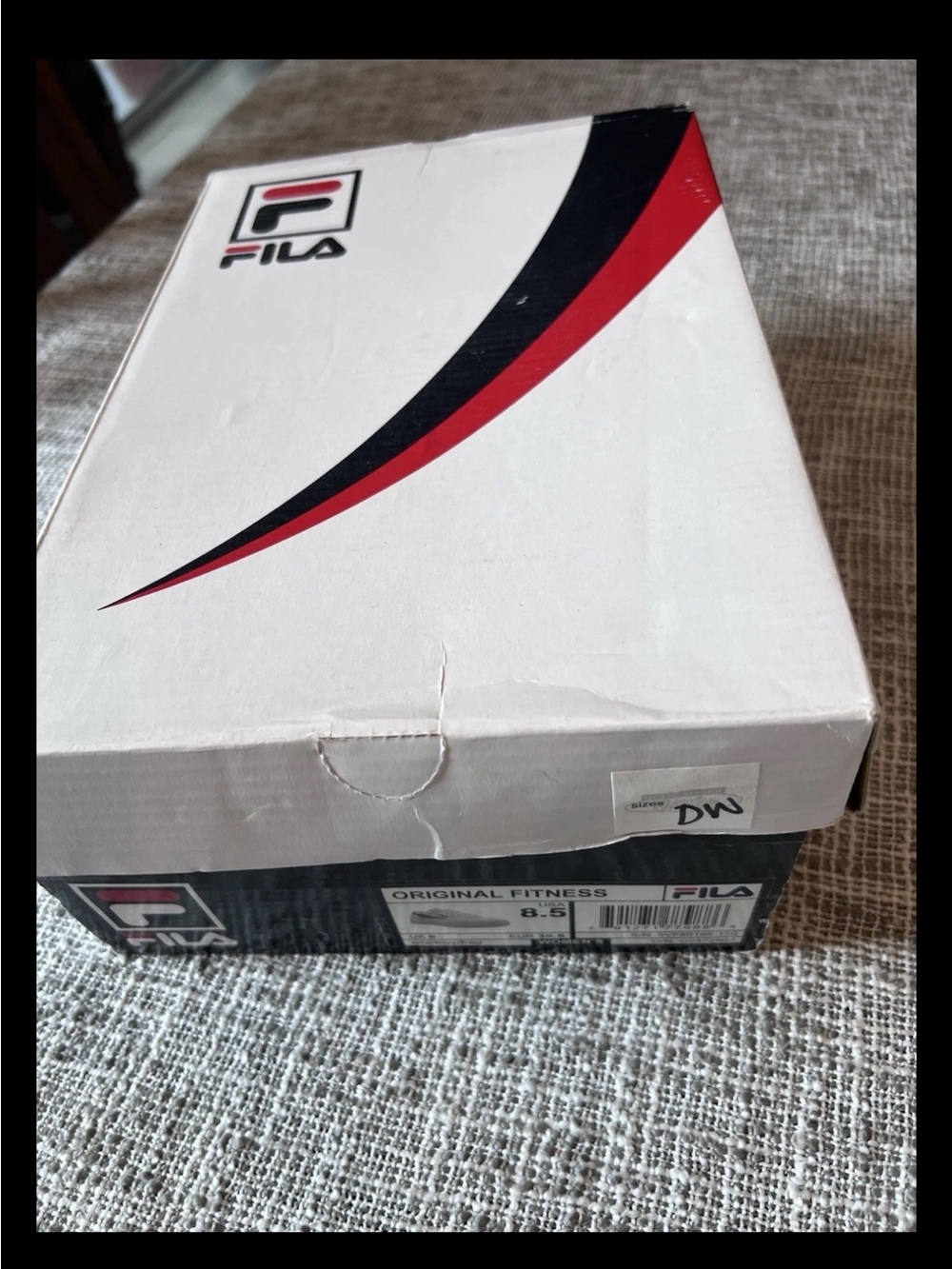 Fila Women's Box with Red and Black Logo Graphics